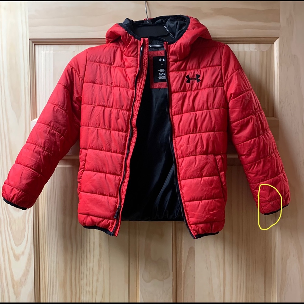 Boys Under Armour Jacket.  Size 7